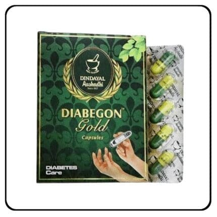 Dindayal Aushadhi Diabegon Gold Capsules